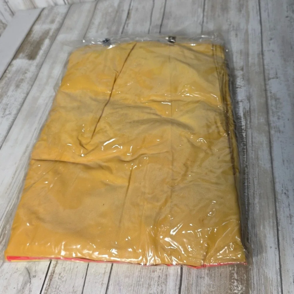 Comfi-Wear RW-150 2 Piece Non-Conductive PVC Rainsuit Yellow Mens 2XL New